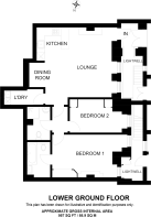 Floorplan area for info only, not for Â£/sq. ft valuation