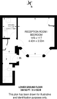 Floorplan area for info only, not for Â£/sq. ft valuation