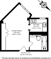 Floorplan area for info only, not for Â£/sq. ft valuation