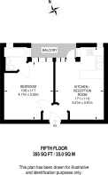 Floorplan area for info only, not for £/sq. ft valuation