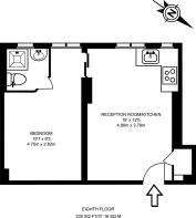 Floorplan area for info only, not for Â£/sq. ft valuation