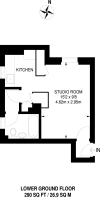Floorplan area for info only, not for Â£/sq. ft valuation