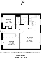 Floorplan area for info only, not for Â£/sq. ft valuation