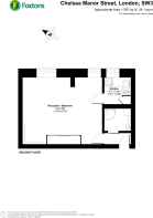 Floorplan area for info only, not for £/sq. ft valuation