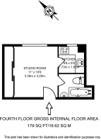 Floorplan area for info only, not for £/sq. ft valuation