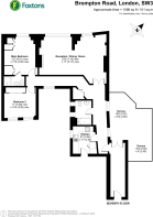 Floorplan area for info only, not for £/sq. ft valuation