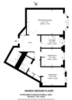 Floorplan area for info only, not for £/sq. ft valuation