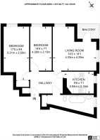 Floorplan area for info only, not for Â£/sq. ft valuation