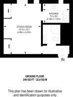 Floorplan area for info only, not for Â£/sq. ft valuation