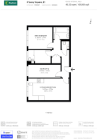 Floorplan area for info only, not for £/sq. ft valuation