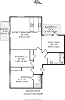 Floorplan area for info only, not for Â£/sq. ft valuation