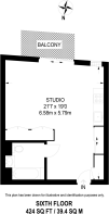 Floorplan area for info only, not for Â£/sq. ft valuation