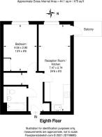 Floorplan area for info only, not for Â£/sq. ft valuation