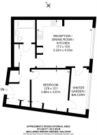 Floorplan area for info only, not for £/sq. ft valuation