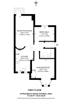 Floorplan area for info only, not for £/sq. ft valuation
