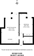 Floorplan area for info only, not for £/sq. ft valuation