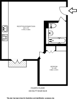 Floorplan area for info only, not for £/sq. ft valuation