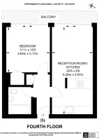 Floorplan area for info only, not for £/sq. ft valuation