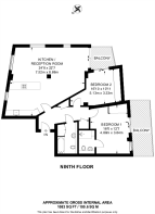 Floorplan area for info only, not for £/sq. ft valuation