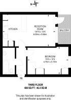 Floorplan area for info only, not for £/sq. ft valuation