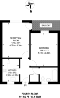 Floorplan area for info only, not for Â£/sq. ft valuation