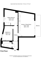 Floorplan area for info only, not for £/sq. ft valuation