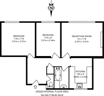 Floorplan area for info only, not for £/sq. ft valuation