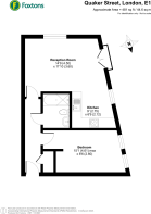 Floorplan area for info only, not for £/sq. ft valuation
