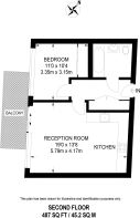 Floorplan area for info only, not for £/sq. ft valuation