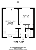 Floorplan area for info only, not for £/sq. ft valuation