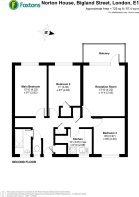 Floorplan area for info only, not for £/sq. ft valuation