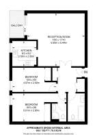 Floorplan area for info only, not for £/sq. ft valuation