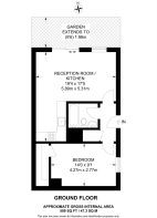 Floorplan area for info only, not for £/sq. ft valuation
