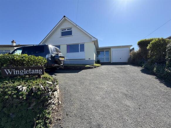 Front Elevation and Driveway