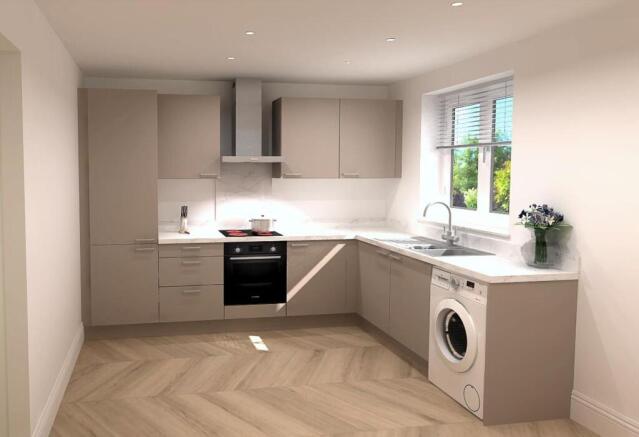 Cedar kitchen