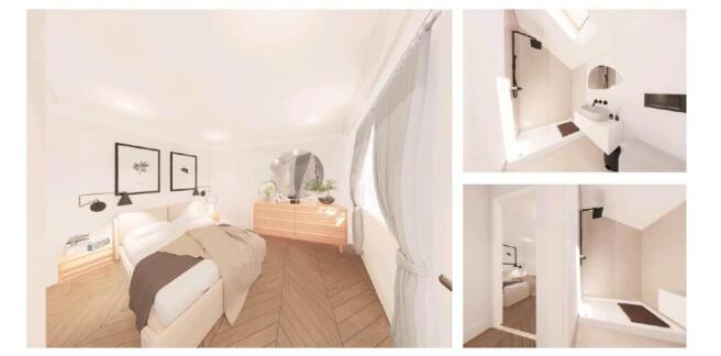 CGI - Bedroom & Bathroom