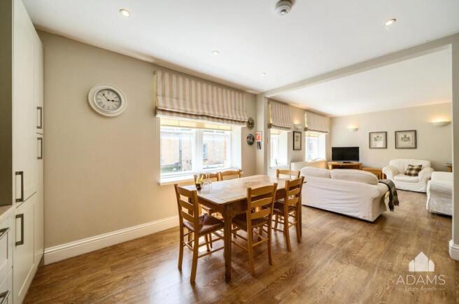 Kitchen/Sitting and Dining Room