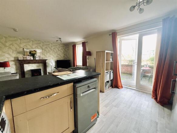 Living and Dining Room and Kitchen