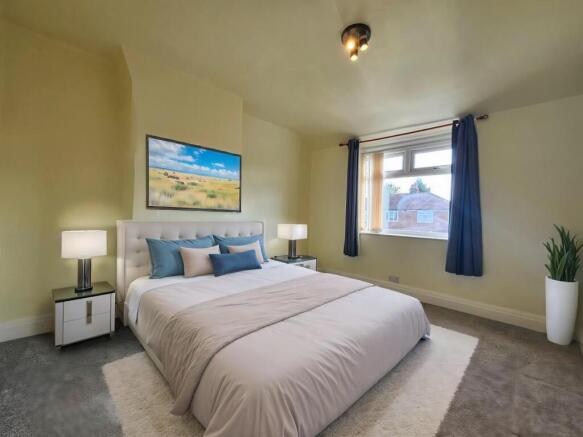 Staged Bedroom