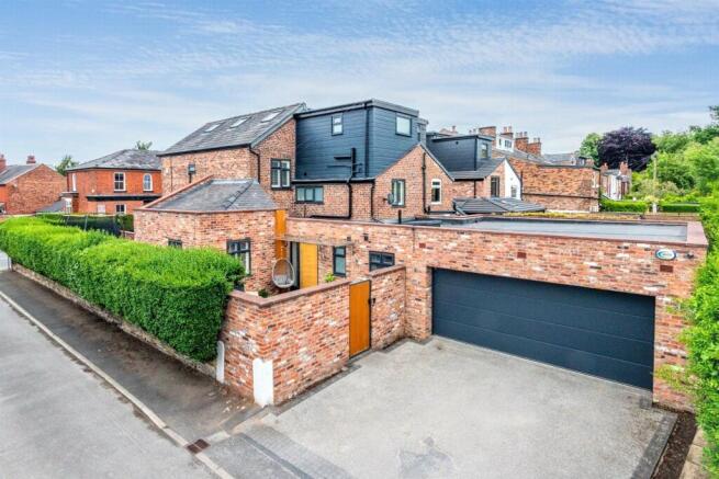 Driveway and Garage
