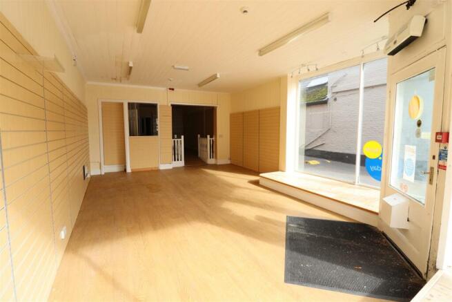 Front Retail Area