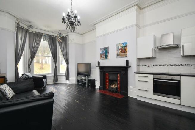 Open plan living space