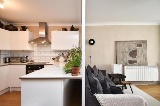 Open plan living space