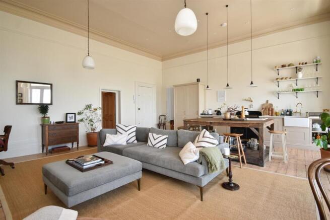 Open plan living space