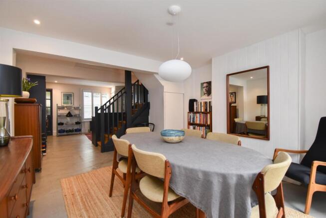 Open plan living space