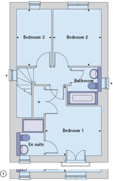 First floor plan