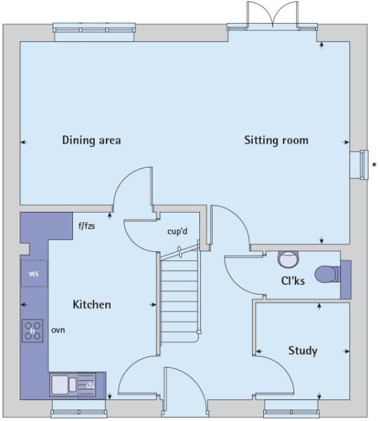 Ground floor plan
