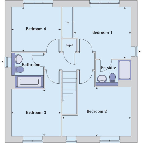 First floor plan