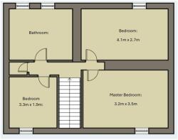 Upstairs Floorplan