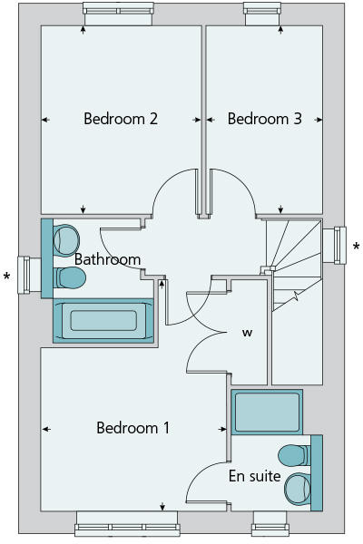 First floor plan